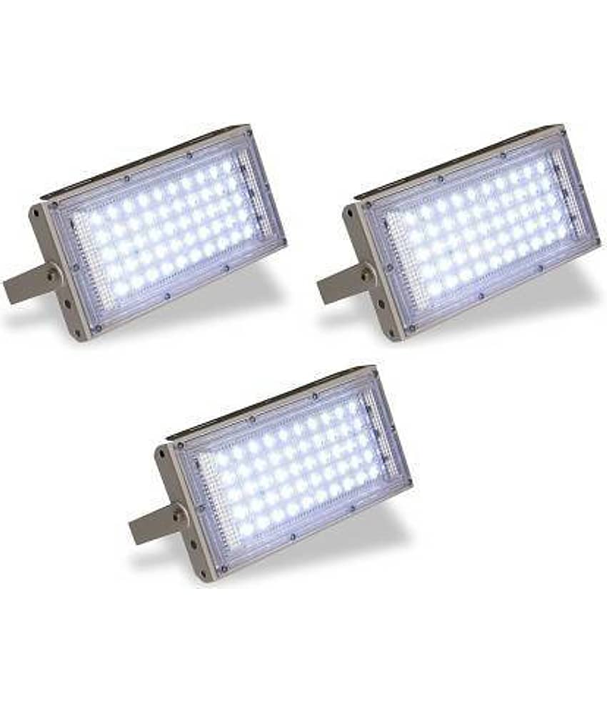 SPARKWORLD Flood Light Cool Day Light - Pack of 3