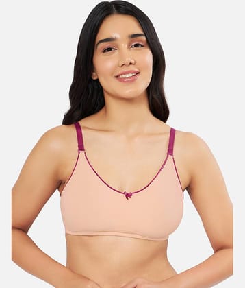 Amante Cotton Non Padded Women's Everyday Bra ( Nude )