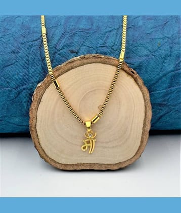 Charms Golden Pendant ( Pack of 1 )