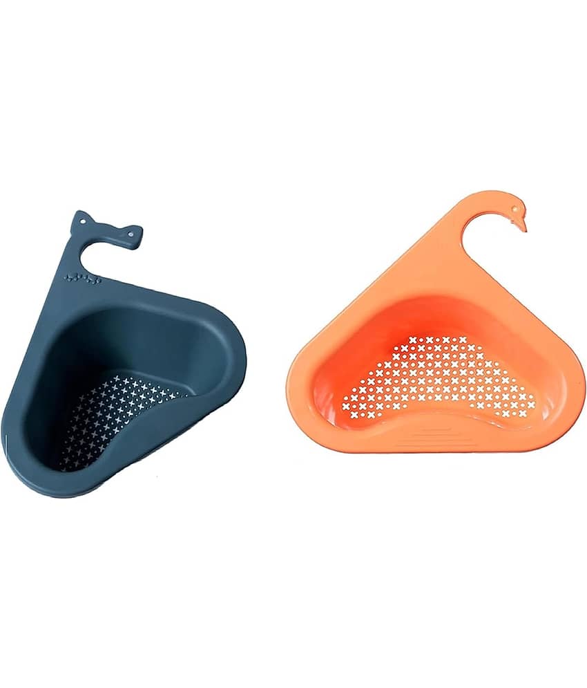 kare beauty Multicolor Plastic Strainer Set ( Pack of 2 )