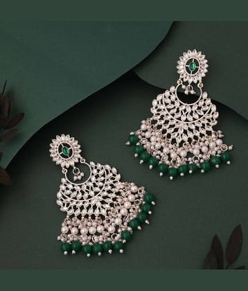 Lyriss Multicolor Chandelier Earrings ( Pack of 1 )