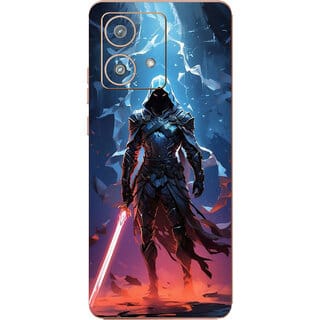 Yug Emporium Motorola Edge 40 Neo Darth Malum Leather Premium Theme Full Back & Side Coverage (Mobile Back Cover, Multicolor)