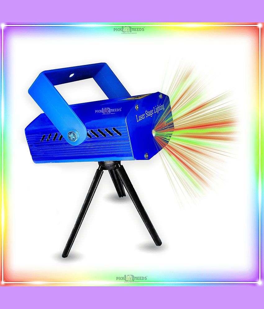 DAYBETTER Metal DJ Mini Laser Led Projector Stage Light Pendant Multi - Pack of 1