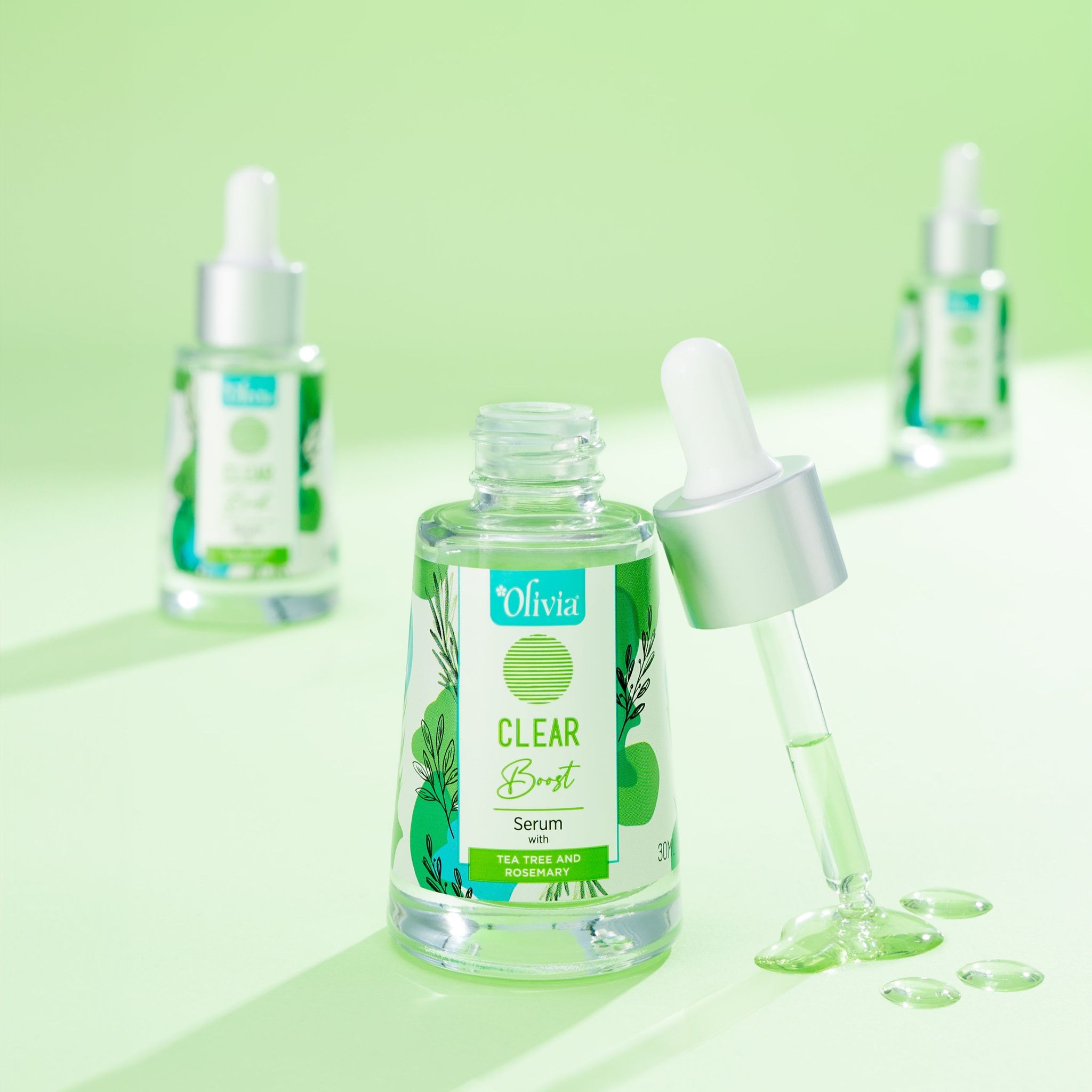 Clear Boost Serum with Tea Tree and Rosemary