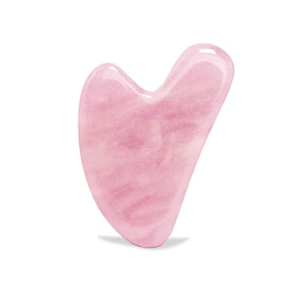 Rose Quartz Gua Sha Tool for Facial Microcirculation, Toxin Removal, Wrinkle Prevention, and Radiant Complexion Rose Quartz Gua Sha Tool for Facial Microcirculation, Toxin Removal, Wrinkle Prevention, and Radiant Complexion