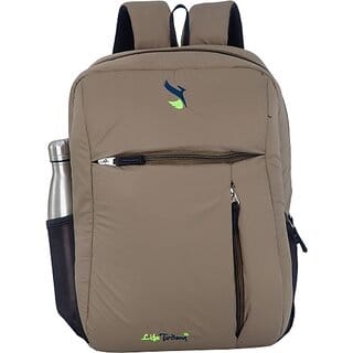 Life Today Medium 25 L Laptop Backpack Laptop Bag/Backpack for Men Women Boys Girls/Office School College Students (Brown)