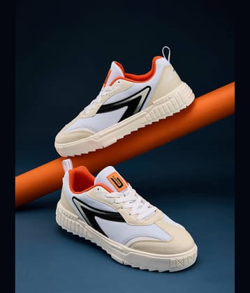 Campus STATIC White Men's Sneakers