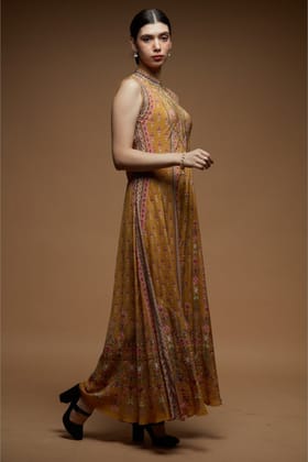 Mustard Color Gown-XS