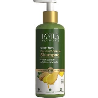 Lotus Botanicals Ginger Root Dandruff-Controlx Shampoo - 300Ml (300 Ml)
