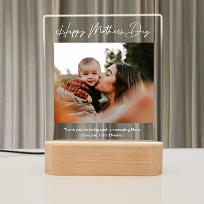 Personalised Mother's Day Photo Lamp