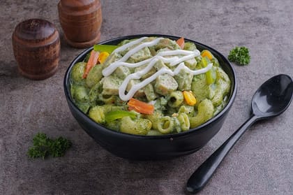 Pesto Mac & Cheese With Chicken Sausage Bowl