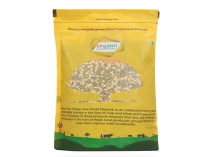 Ekgaon Unpolished Desi Moong Dal - Chhilka (Split with Skin Green Gram) (500g)