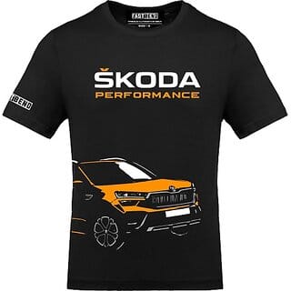 FastB Men Printed, Typography Round Neck Black T-Shirt