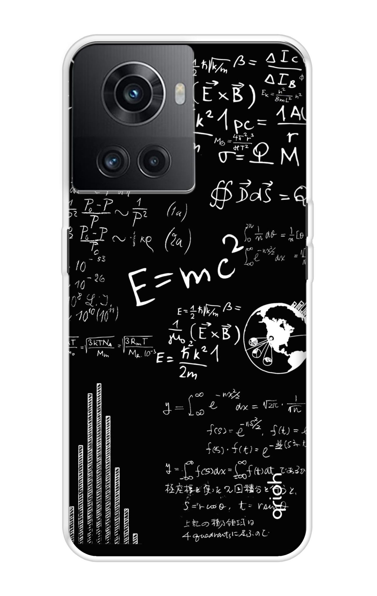Equation Doodle Soft Cover for OnePlus 10R 5G