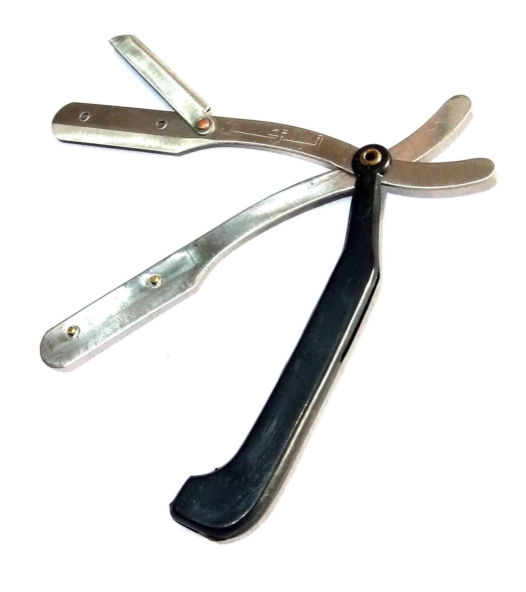 Nawani Folding Razor for Men and Boys, Shaving Razor for Home and Salon Use, 35 Grams, Pack of 1