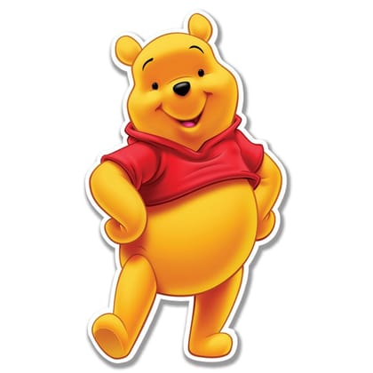 Winnie the Pooh Fridge Magnet  Cute Cartoon Sticker for Kids & Birthday Gift Use