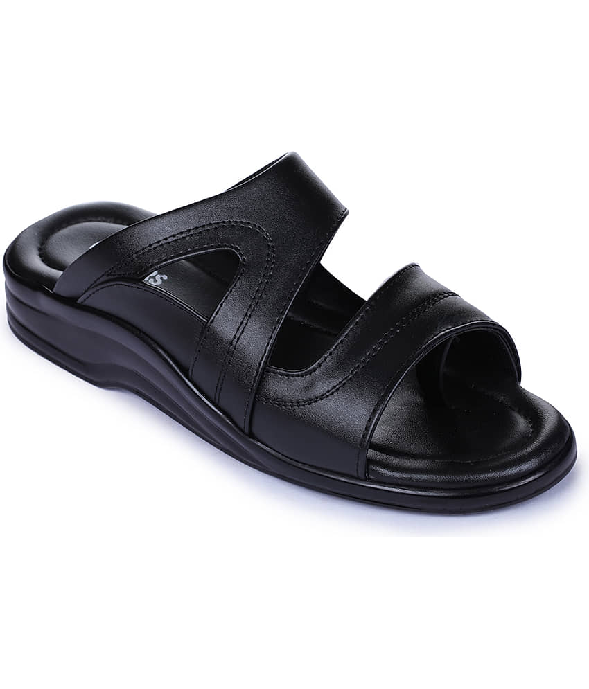 Liberty Black Flip Flops