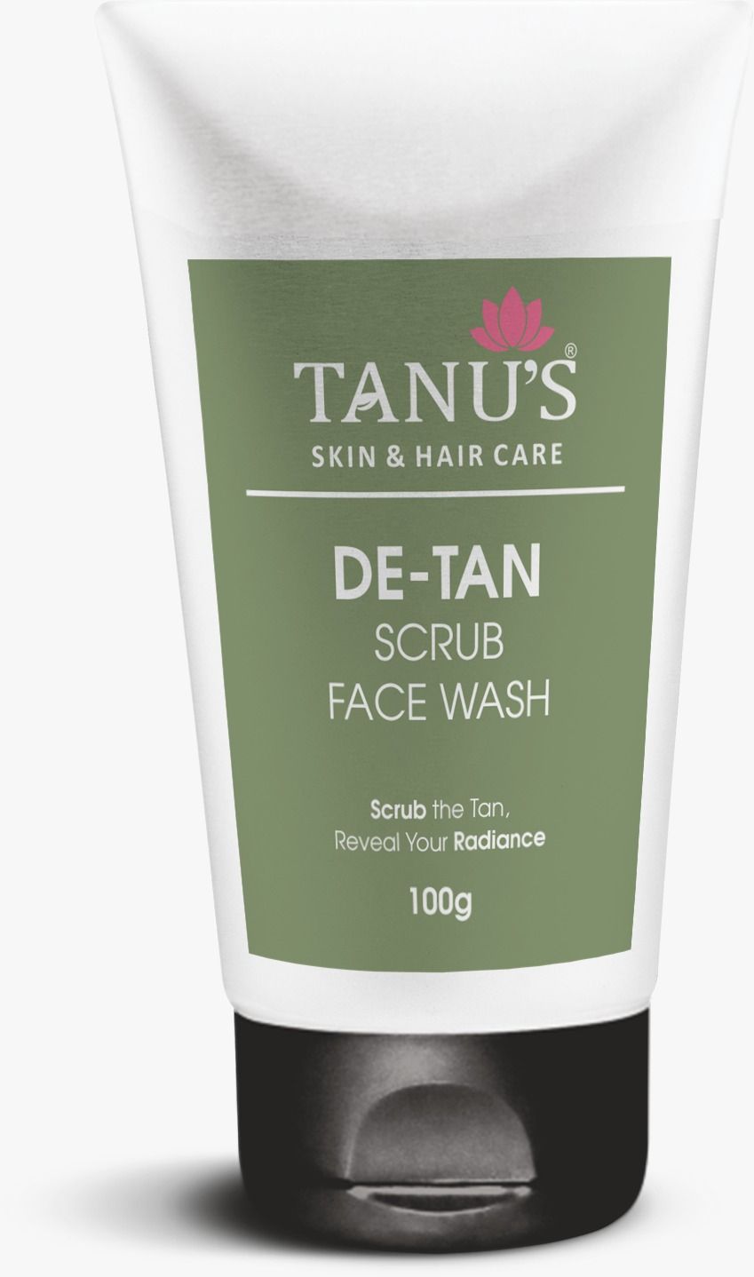 DE-TAN SCRUB FACE WASH
