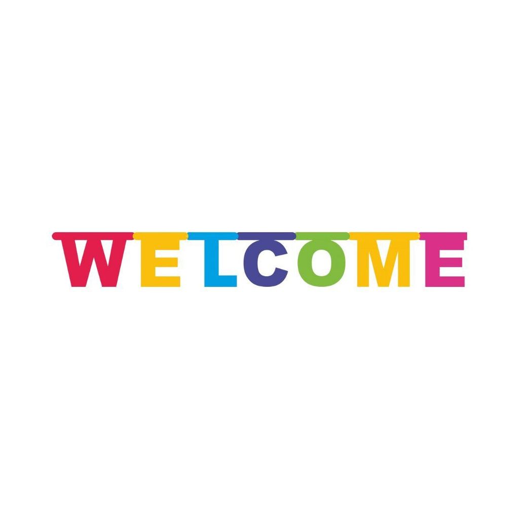 "WELCOME" Multicolor Letter Banner - 6FT - 1PC - Party and Festive Needs | Buy online on ZillyBuy