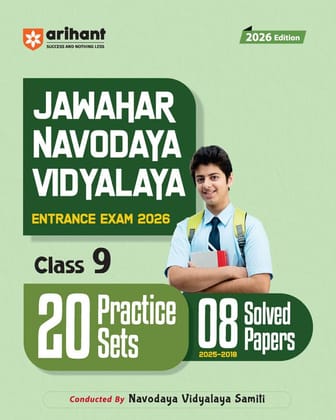 Jawahar Navodaya Vidyalaya Entrance Exam 2026 20 Practice Sets with Solved Papers (2025-2018) Class 9 Paperback � 3 April 2025 [Paperback] [Jan 01, 2023] Anamika Singh; Ajay Kumar; Dr. Pratap Singh and Sandeep Singh