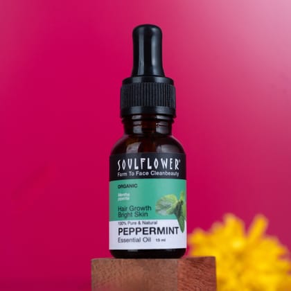 Peppermint Essential Oil to Stop Hair Shedding