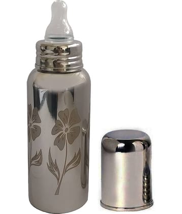 erum - 250 Silver Feeding Bottle ( Pack of 1 )