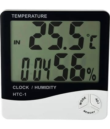 MCP Room Thermometer Digital with Humidity Indicator