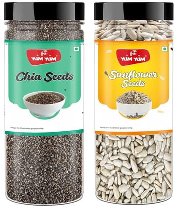 YUM YUM Chia Seeds ( Pack of 2 )