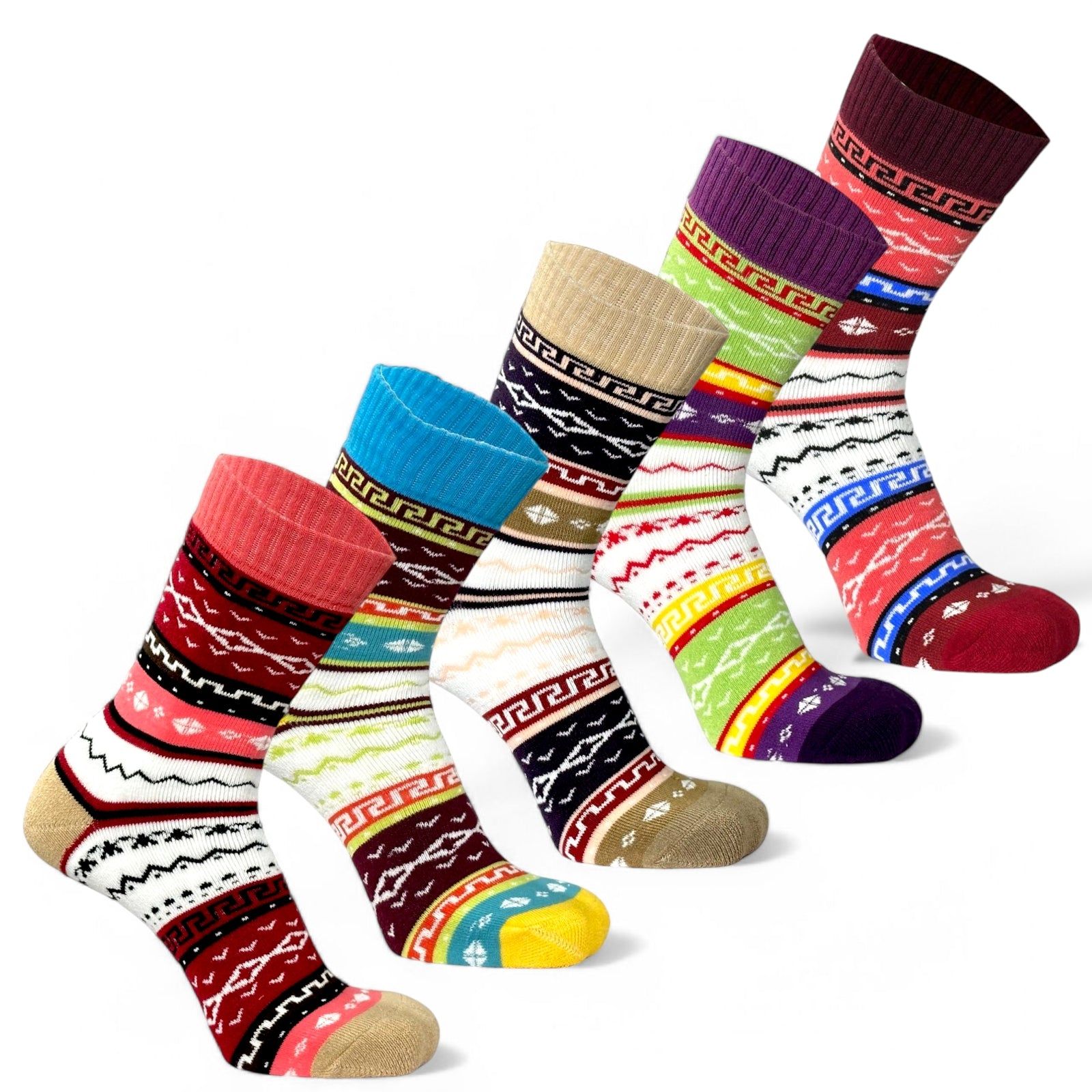 TRAGIC EDITION- ORGANIC COTTON - UNISEX-Pack of 5-Pairs