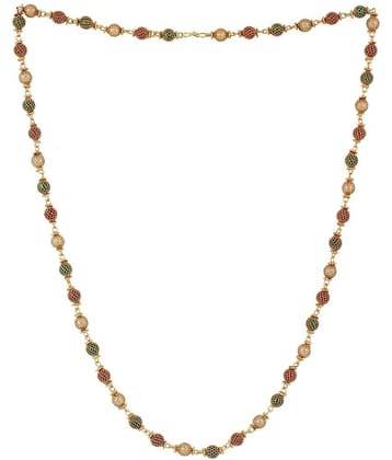 FASHION FRILL Gold Plated Chain ( Set of 1 )