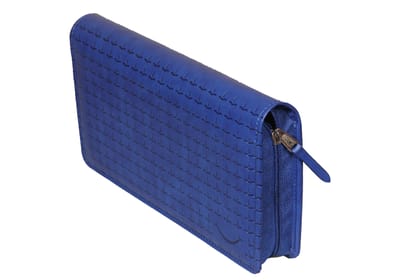 Sukeshcraft Multiple Cheque Book Holder | Original PU Holds Upto 8 Cheque Books. (Dark Blue)
