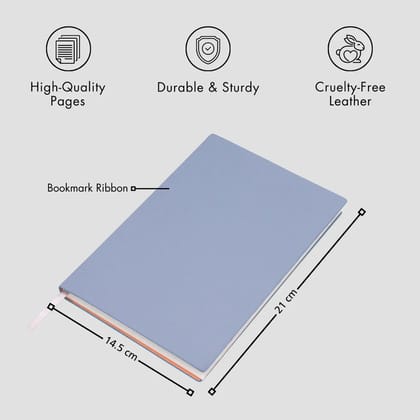 PERSONALISED JOURNAL (QUOTE)-Peach