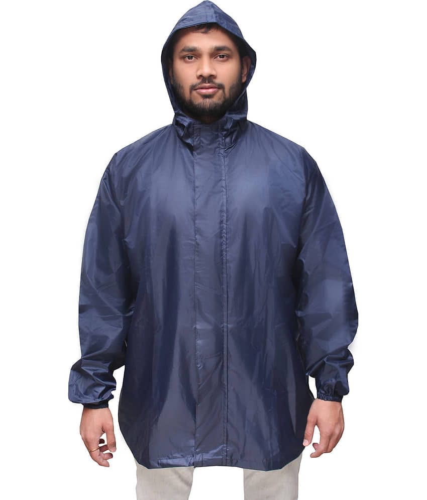 Goodluck Navy Rain Jacket