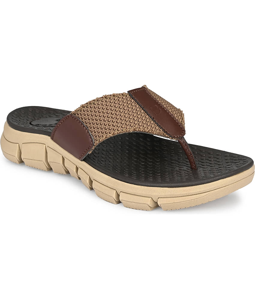 Big Fox - Beige PU Daily Slipper