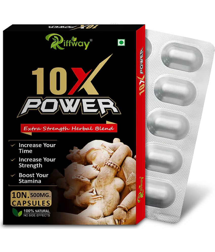 10X Power Men Sex Capsule / Sexual Capsule For Long Time More Sexual Desire & Confidence Stronger Orgasm