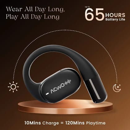 DwOTS Sense Open-Ear (Black)Wireless Headphones Black