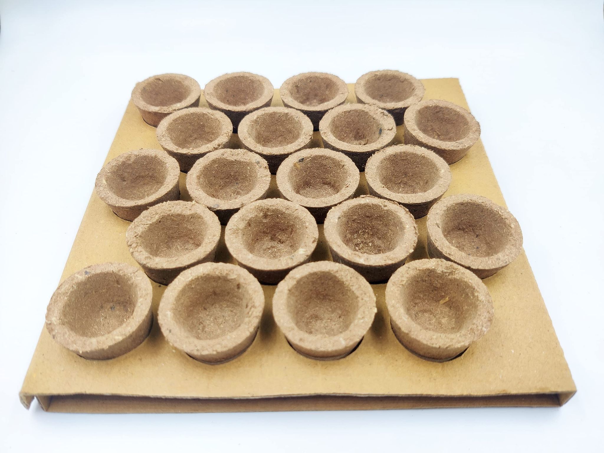 Gaukosh Pure Herbal CowDung Sambrani Dhoop Cups for Pooja (60 pcs) | Havan Cups for Pooja, Home & Festivals | Natural Guggal/Loban Dhoop Original | Unfilled or Empty Cow Dung Hawan Cup Dhoop Cones