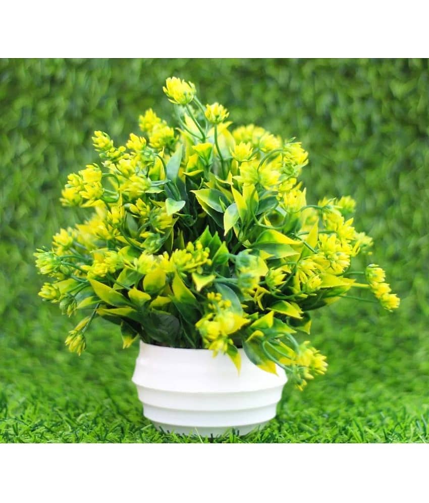 zonezer - Lime Green Wild Artificial Flower ( Pack of 1 )