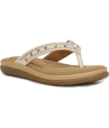 Bata Comfit Beige Women's Flats