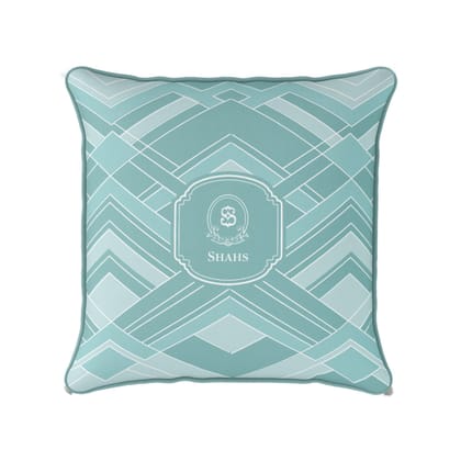 Decadence Cushion Cover-Aqua / 18" / Velvet