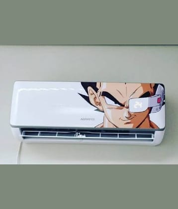 INKFENCE Vegeta Dragon Ball Z Air Conditioner Sticker, Anime Theme, 30 x 20 CM, AC Skin Decal Self Adhesive Sticker (Pack of 1)