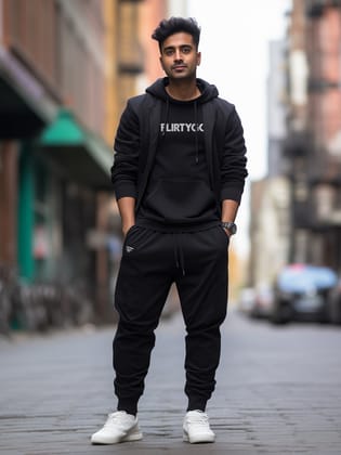 Black Joggers-XXL