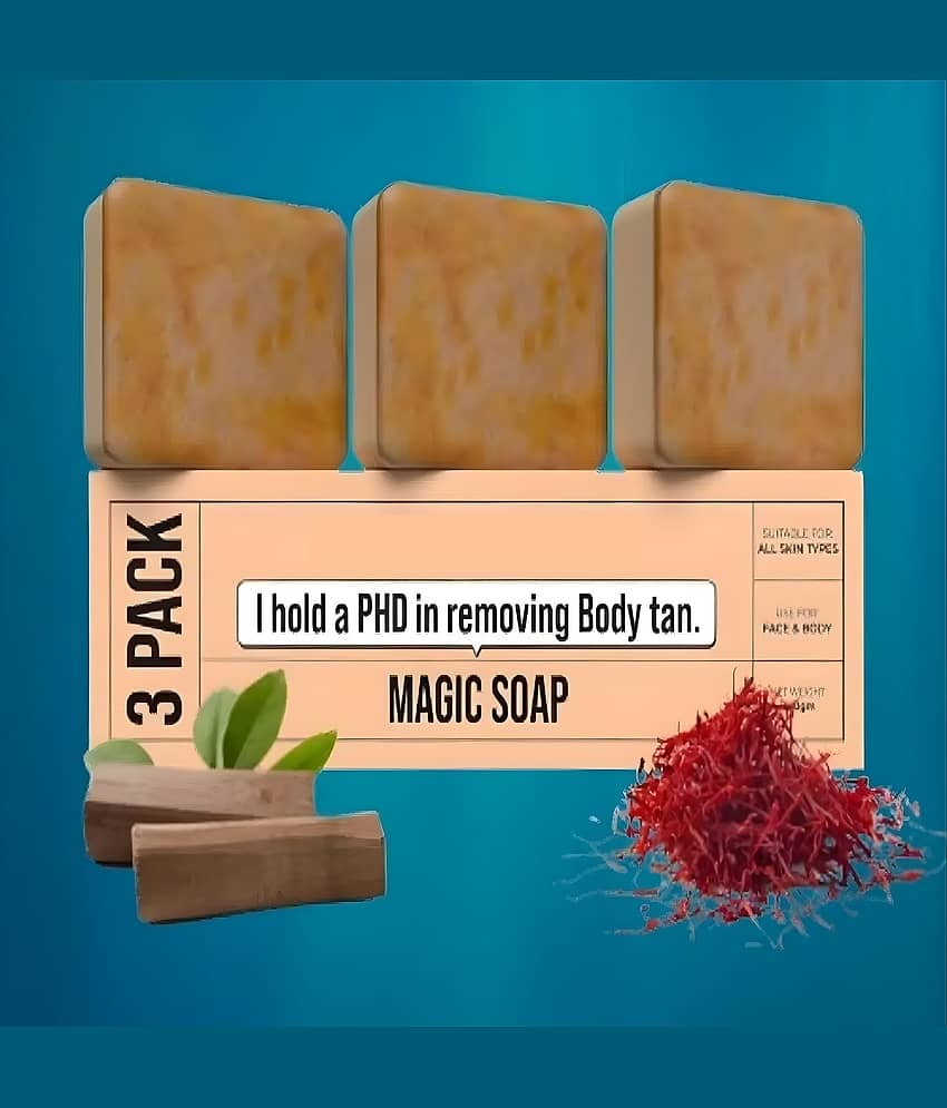 LUCACCI Skin Whitening Soap for All Skin Type ( Pack of 1 )