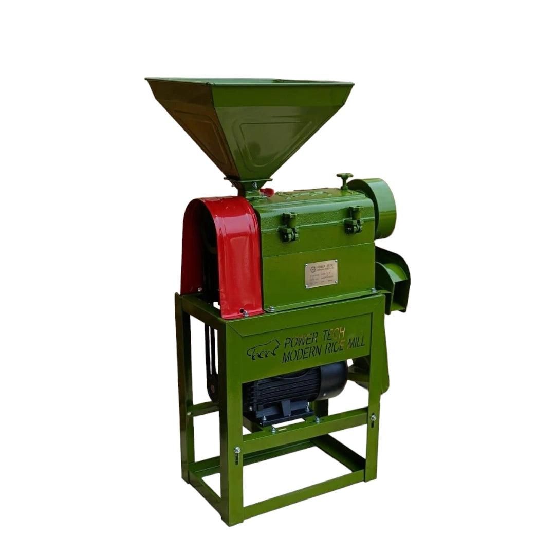 6w300 Mini Rice Mill With 4hp Motor