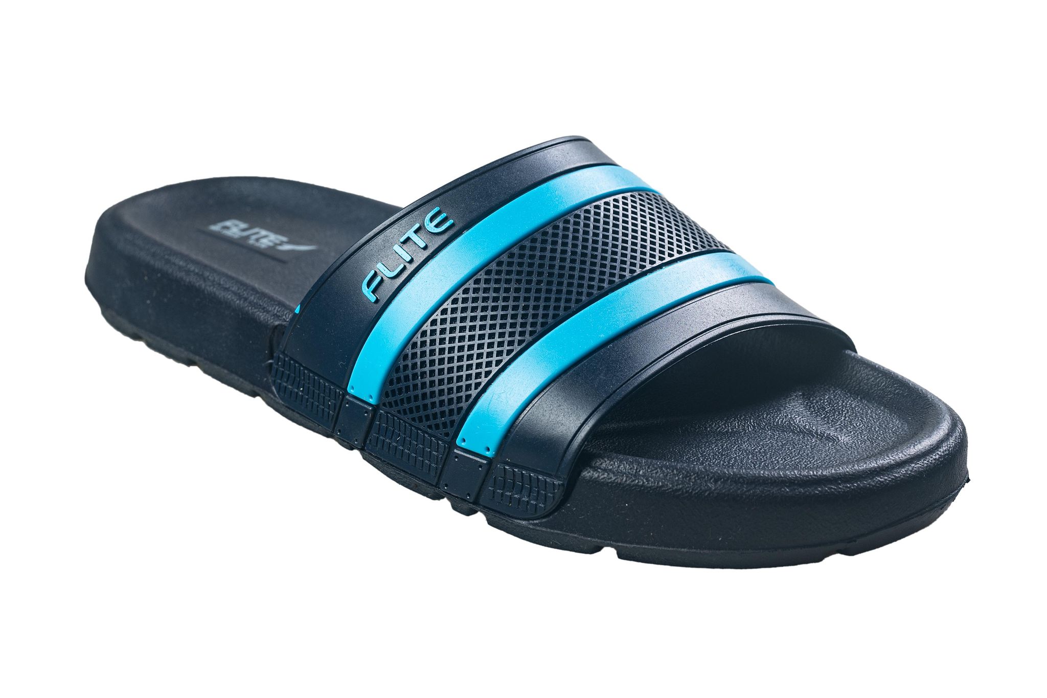 Flite Gents Navy / Sky Blue Sliders-Navy/Sky / 6