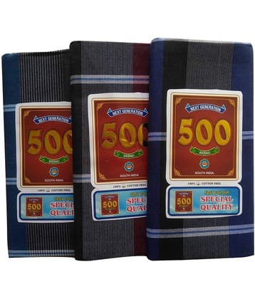 sundar Multi Lungi Pack of 3