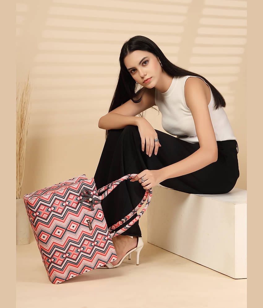 ENSAC Tote Bag Polyster Set of 1 ( Blue )