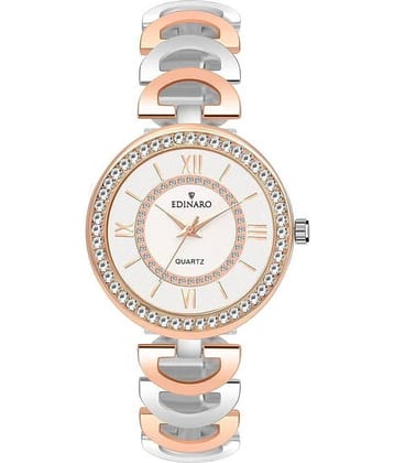 EDINARO - Multicolor Stainless Steel Analog Womens Watch