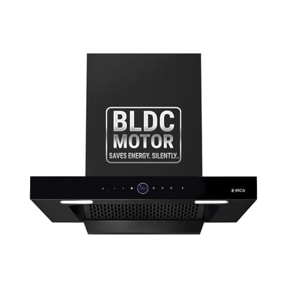Elica 75cm 1600 m3/hr BLDC Filterless Autoclean Kitchen Chimney with 15 Years Motor & 5 Years Comprehensive Warranty | SPT PRO PLUS FL 750 BLDC HAC LTW MS NERO |Black| RPM Display| Touch+Motion Sensor Elica 75cm 1600 m3/hr BLDC Filterless Autoclean Kitch