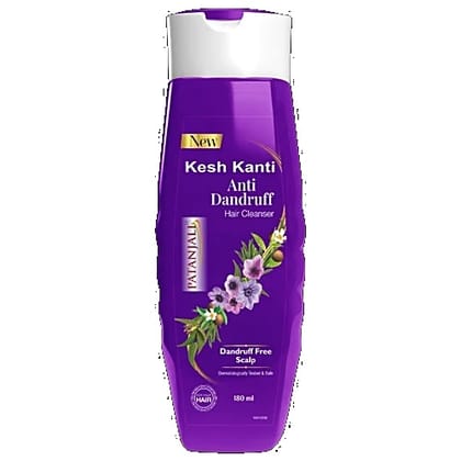 Patanjali Kesh Kanti Anti-Dandruff Hair Cleanser, 180 ml